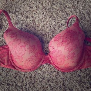 Victoria secret lined perfect coverage bra- 34D